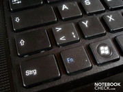 Die Tastatur hat uns mit ihrem knackigen Tippgefühl überzeugt.