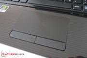 Über die Strukturierung des Touchpads kann man streiten.