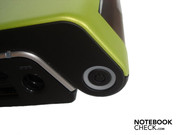 Der Powerbutton befindet sich praktischerweise rechts am Rand des Displays