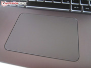 Das Touchpad unterstützt diverse Gesten.