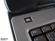 Für das Soundsystem hat Dell mit JBL zusammen gearbeitet.