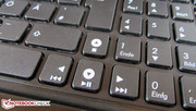Das Tastaturmodell kennen wir bereits von Asus.