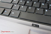 Das Touchpad kann einfach deaktiviert werden.