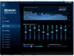 Dolby Advanced Audio bietet Presets, aber auch zahlreiche persönliche Modi. Dolby Advanced Audio bietet Presets, aber auch zahlreiche persönliche Modi.