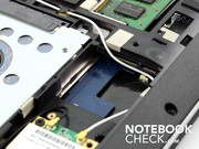 Hier findet der Upgrade-Fan einen freien mini PCI Express Slot
