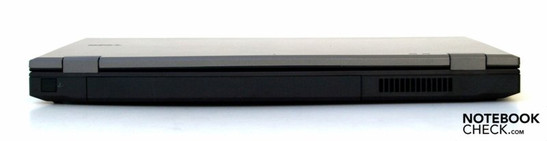 Rückseite: RJ11 (Modem), Lüfter