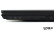 ExpressCard und 6-in-1 Kartenleser links vorne