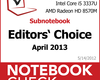 Im Test bei NBC: Best of April 2013 - Notebooks und Convertibles