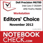 Award Dell Precision M6700