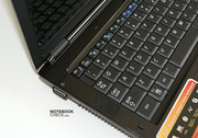Genauso wie die Tastatur.