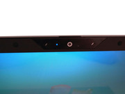 Die 1.3 MP WebCam leistet gute Dienste bei Videotelefonie.