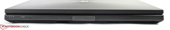 Frontseite: Card Reader, Displayverriegelung