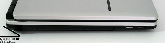 Fujitsu-Siemens Amilo Pa2510 Anschlüsse