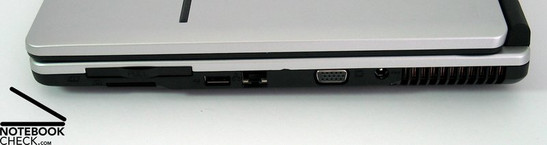 Fujitsu-Siemens Amilo Pa2510 Anschlüsse