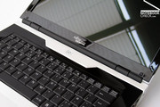 ...ist vor allem die Linienführung bei der Formgebung verantwortlich für den Auftritt des Notebooks.