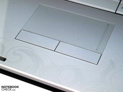 Teilweise eigenwilliges Touchpad