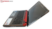 Der maximale Öffnungswinkel entspricht dem Notebook-Standard.