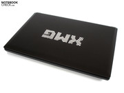 Das große XMG-Logo dürfte nicht jedem gefallen.