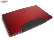 Alienware verwendet nach eigenen Aussagen eloxiertes Aluminium.