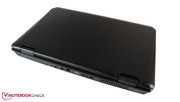 Allgemein ist das Notebook relativ wuchtig.