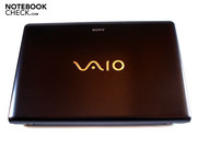 Der typische Vaio-Schriftzug darf auf Sony´s E-Serie natürlich nicht fehlen