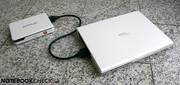 Ein Absolutes Highlight stellt der Amilo Graphic Booster dar, der das SA3650 Notebook mit reichlich Grafik-Performance versorgt.