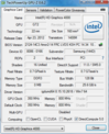 Systeminfo GPUZ HD 4000