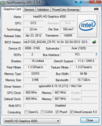 Systeminfo GPUZ Intel HD 4000