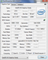 Systeminfo GPUZ Intel HD 3000