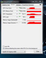 Cineb. R11.5 OpenGL: 1050/800MHz 78Grad