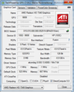 Systeminfo GPUZ Radeon HD 7340