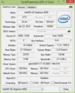 Systeminfo GPUZ HD4000