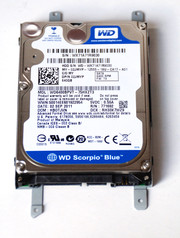 Das derzeitige Modell kommt von WD und fasst 640 GB.