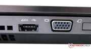 Eine kombinierte eSATA / USB-Buchse
