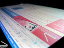 HP Compaq nx7400 Blickwinkelstabilität