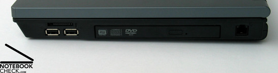 HP Compaq 6710b Anschlüsse