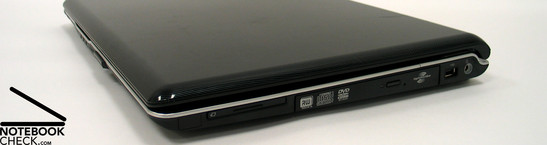 HP Pavilion dv9580eg Anschlüsse