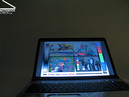 HP Pavilion dv9580eg Blickwinkelstabilität