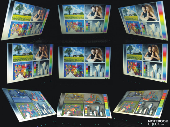 Blickwinkel HP Elitebook 2530p
