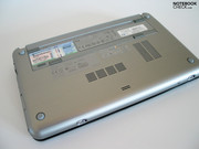 Auch die Erwärmungen des Aluminium-Gehäuses schränken den Betrieb des Netbooks keinesfalls ein.