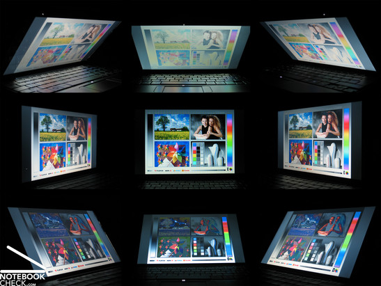 Blickwinkel HP Compaq Mini 701eg