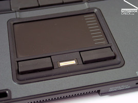 HP Compaq nw9440 Touchpad