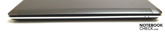 Frontseite: Status-LEDs