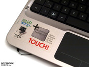 Aber auch mit Touchscreen und