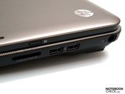 5-in-1 Kartenleser, USB Rotationsbutton und Stromanschluss