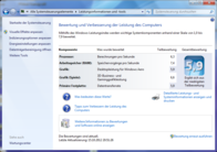 Systeminfo Windows Leistungsindex