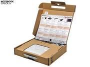 Hot: Voller Erwartung packen wir das brandneue EasyNote Butterfly s aus und machen uns sofort ans Testen und die Review.
