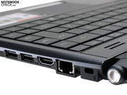 Die Anschlussausstattung am Butterfly umfasst sogar einen HDMI-Port.