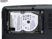 Speicher hat das Butterfly s genug an Bord. Die Festplatte hat 320 GByte.