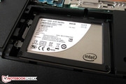 Ein 80 GByte kleines Solid State Drive dient als Windowspartition.
